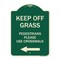 Signmission Lawn Boss Stake Kit Heavy-Gauge Aluminum Architectural Sign, 24" x 18", G-1824-23888 A-DES-G-1824-23888 - alternate 1